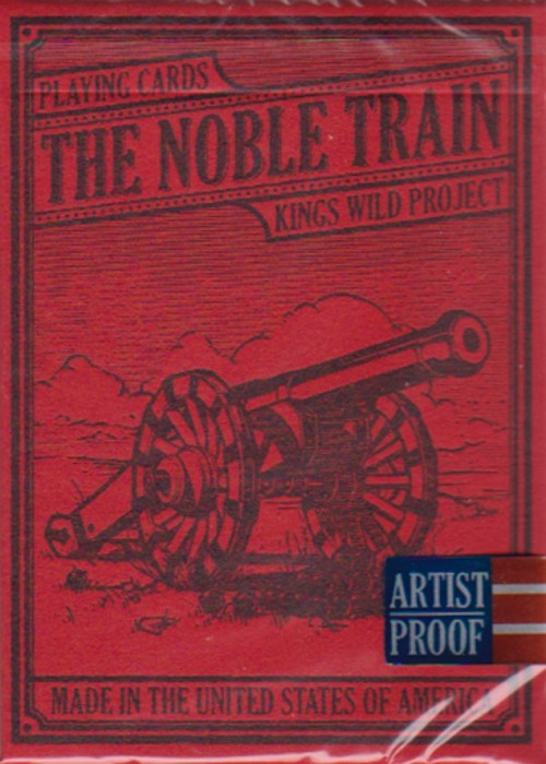 Noble Train Standard Edition Playing Cards Jackson Robinson Kings Wild Limited 