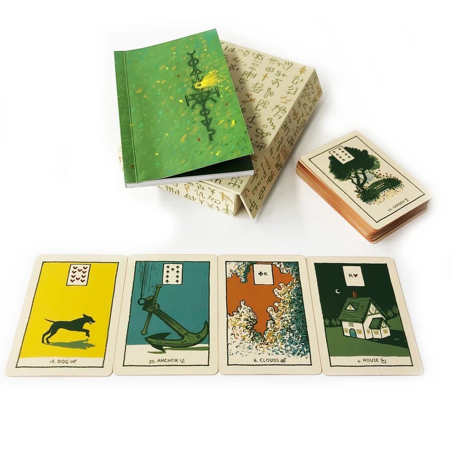 激安/新作 GREEN GLYPHS LENORMAND☆グリーングリフィスルノルマン