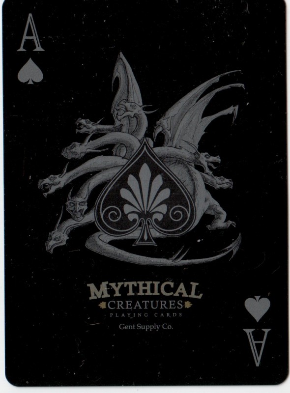 Black Playing Cards - Gent Supply Co.