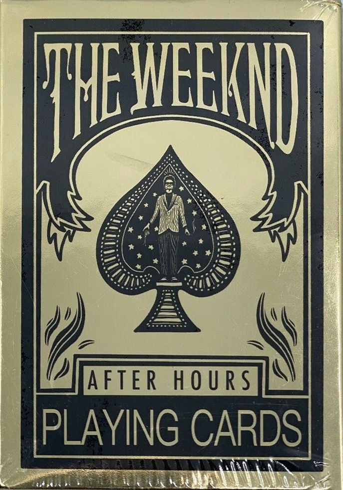 The Weeknd high quality After Hours Playing Cards